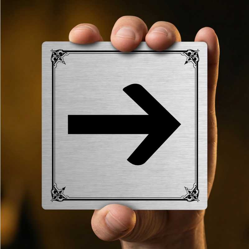 Šipka, 80x80mm, stříbrná, Nevada